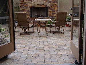 Firepits and Fireplaces #015 by Quality Custom Pools