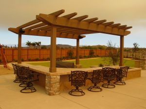 Outdoor Kitchens and BBQ #003 by Quality Custom Pools