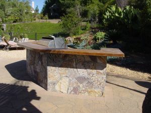 Outdoor Kitchens and BBQ #015 by Quality Custom Pools