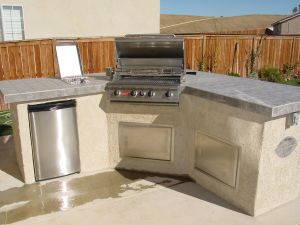 Outdoor Kitchens and BBQ #018 by Quality Custom Pools