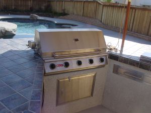 Outdoor Kitchens and BBQ #026 by Quality Custom Pools