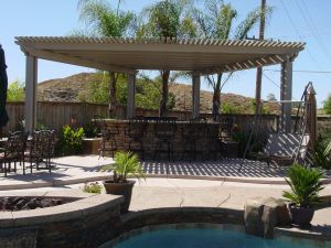 Patio Covers and Balconies #013 by Quality Custom Pools