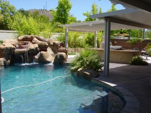 Patio Covers and Balconies #034 by Quality Custom Pools