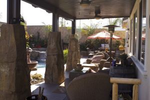 Patio Covers and Balconies #043 by Quality Custom Pools