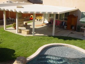 Patio Covers and Balconies #053 by Quality Custom Pools