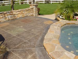 Paver and Concrete Decks #016 by Quality Custom Pools